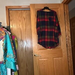 Plaid Long Sleeve Shirt